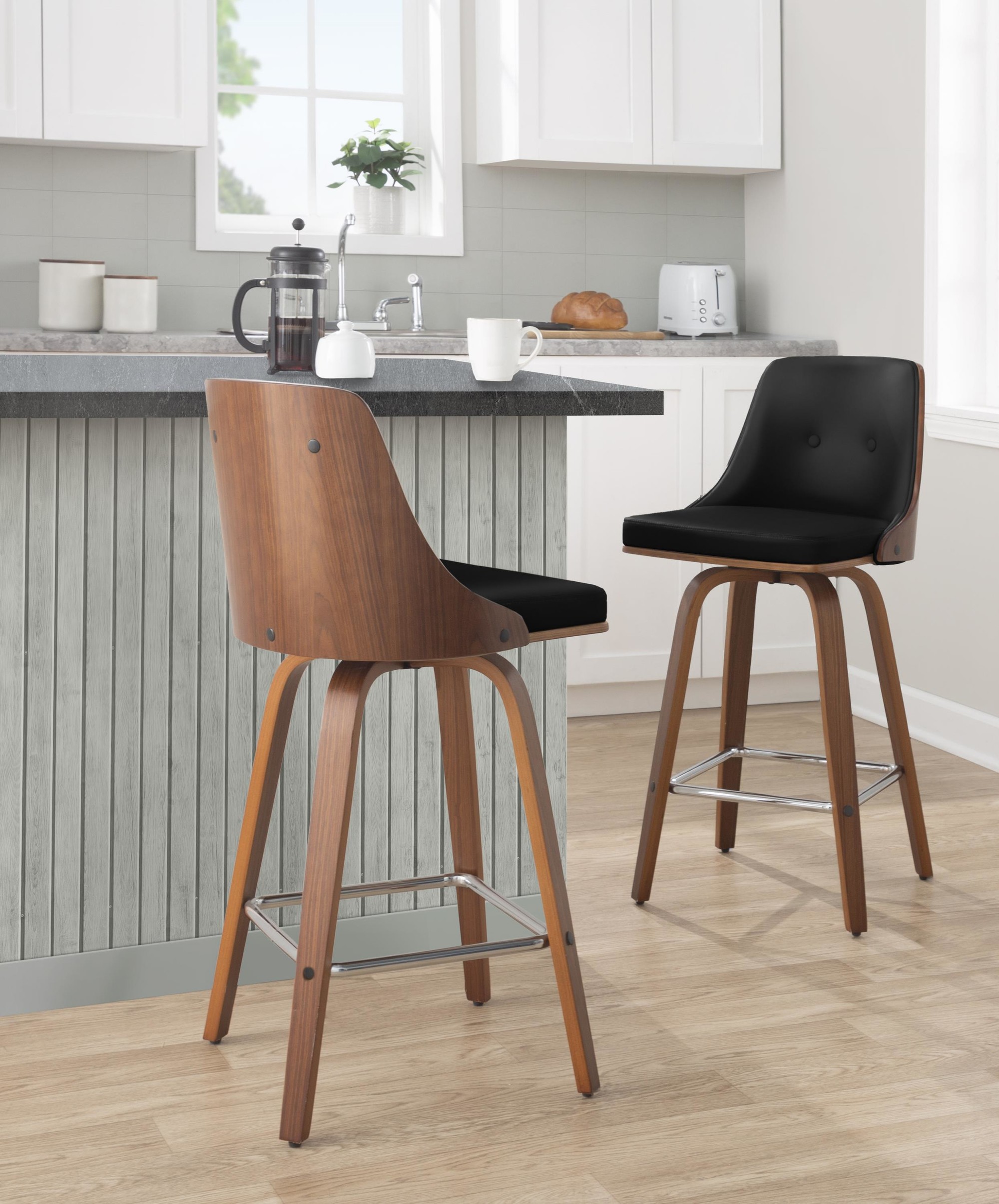 Gianna Fixed-height Counter Stool - Set Of 2
